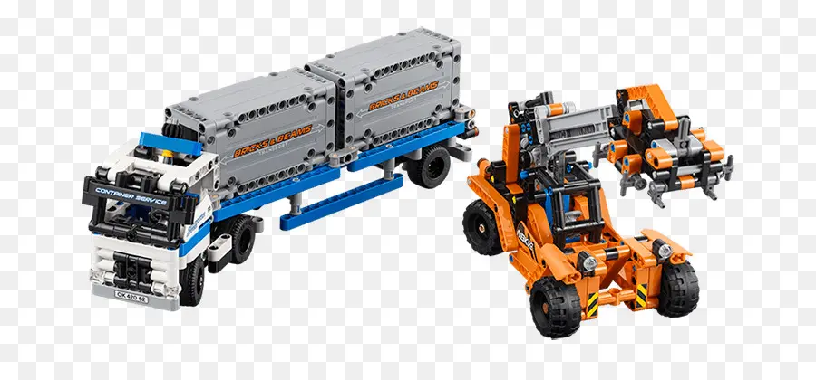 Lego 42062 Technic Le Transport Du Conteneur，Lego PNG