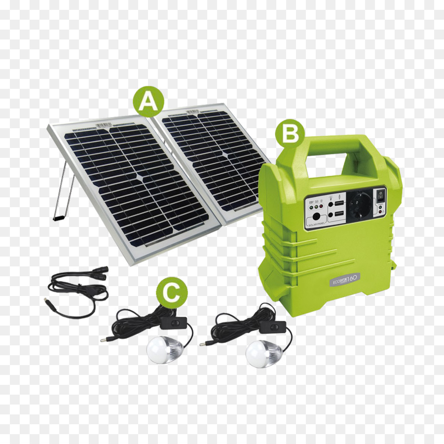 Cargador De Batería，Centrale Solare PNG