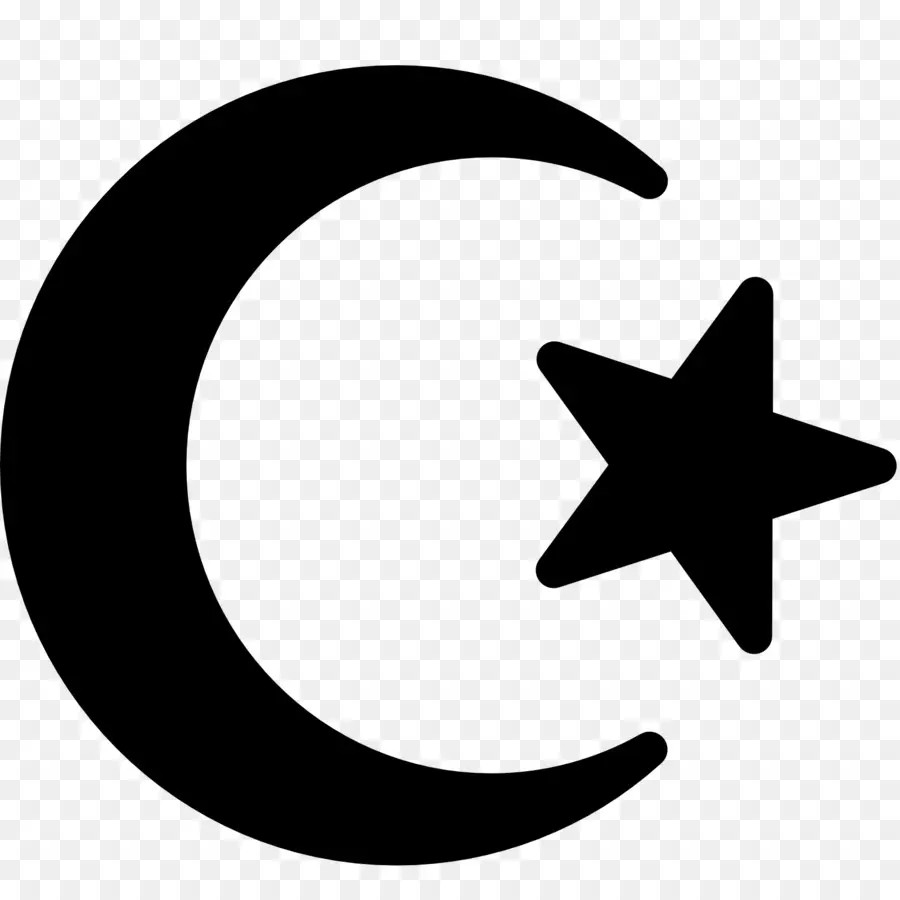 Estrella Y La Media Luna，Los Símbolos Del Islam PNG