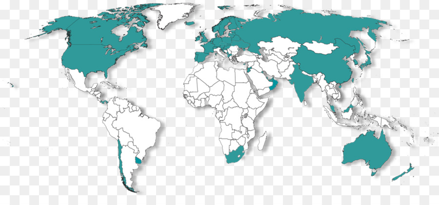 Mapa Mundial，Países PNG