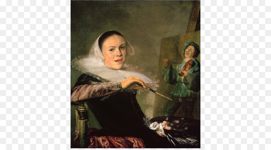 Retrato，Autoretrato Por Judith Leyster PNG