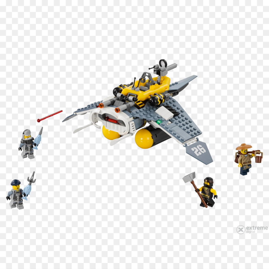 Lego 70609 The Lego Ninjago Movie Manta Ray Bomber，Lego Ninjago PNG