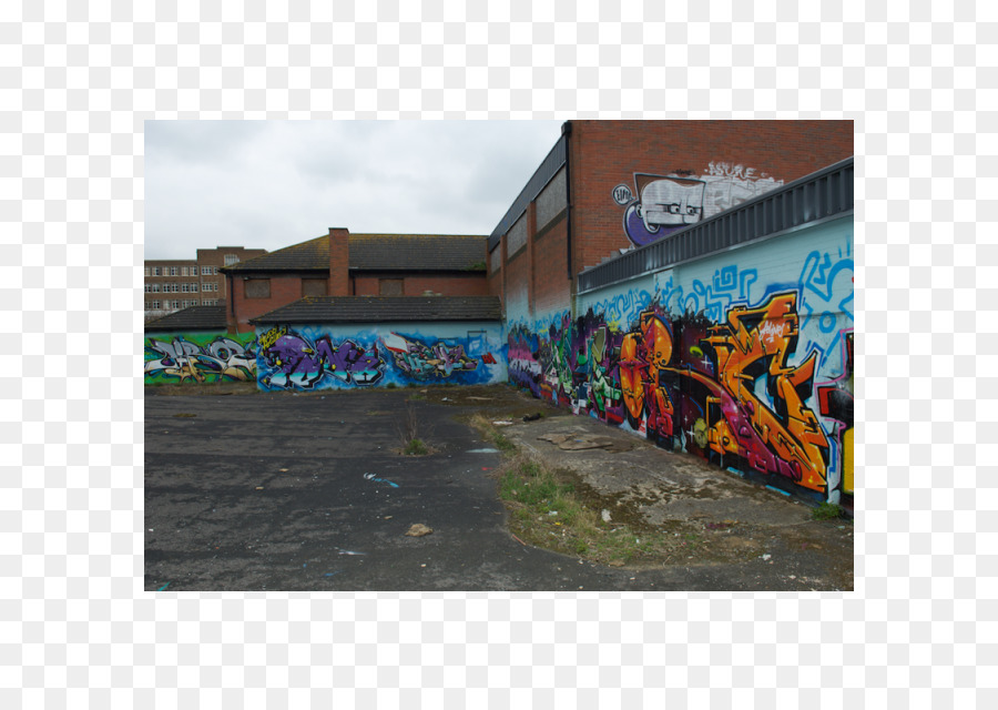 Pared De Graffiti，Arte Callejero PNG