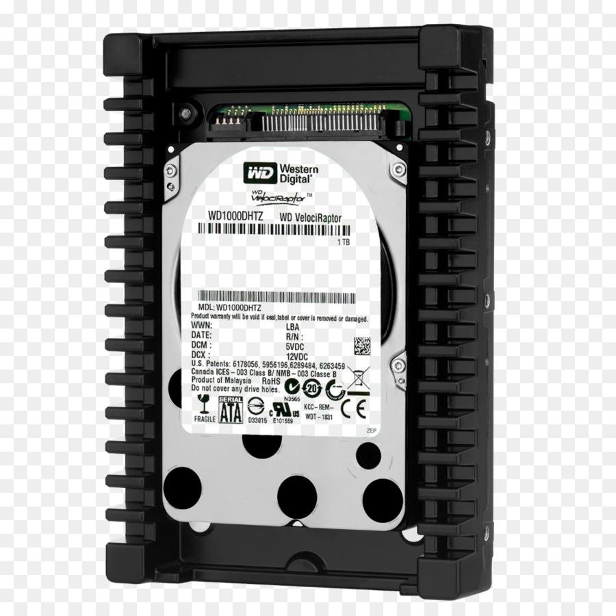 Western Digital Raptor，Unidades De Disco Duro PNG