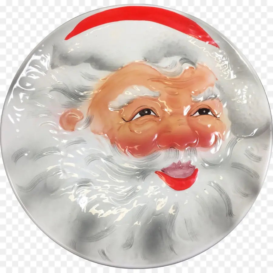 Cara De Papá Noel，Navidad PNG