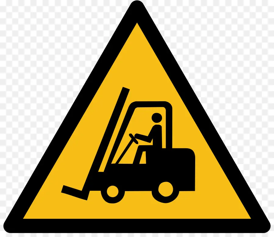 Forklift，Warning Sign PNG