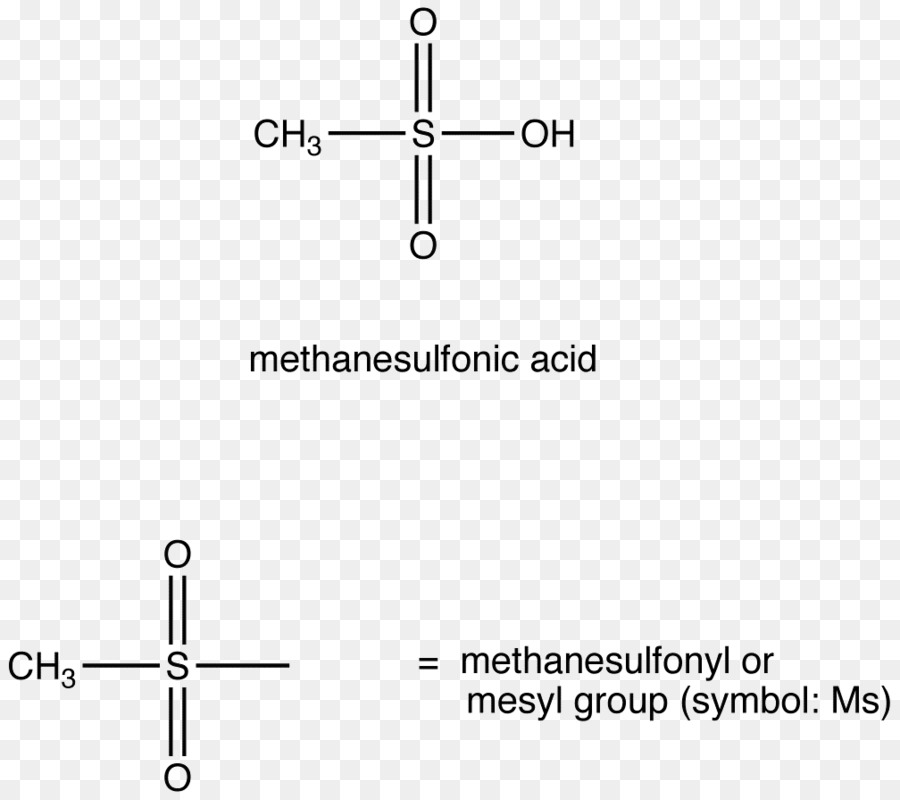 ácido Metanosulfónico，Sulfónico PNG