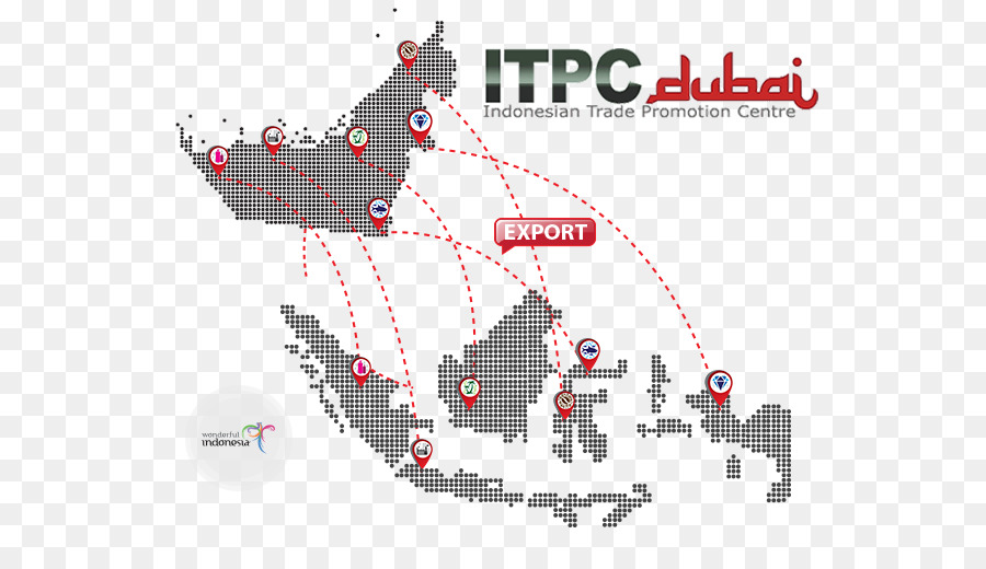 Indonesia Comercio Centro De Promoción De La，Concepto PNG