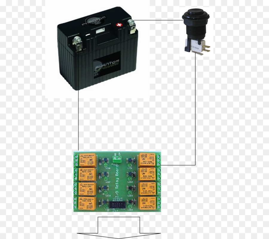 Componente Electrónico，Presionar El Botón PNG