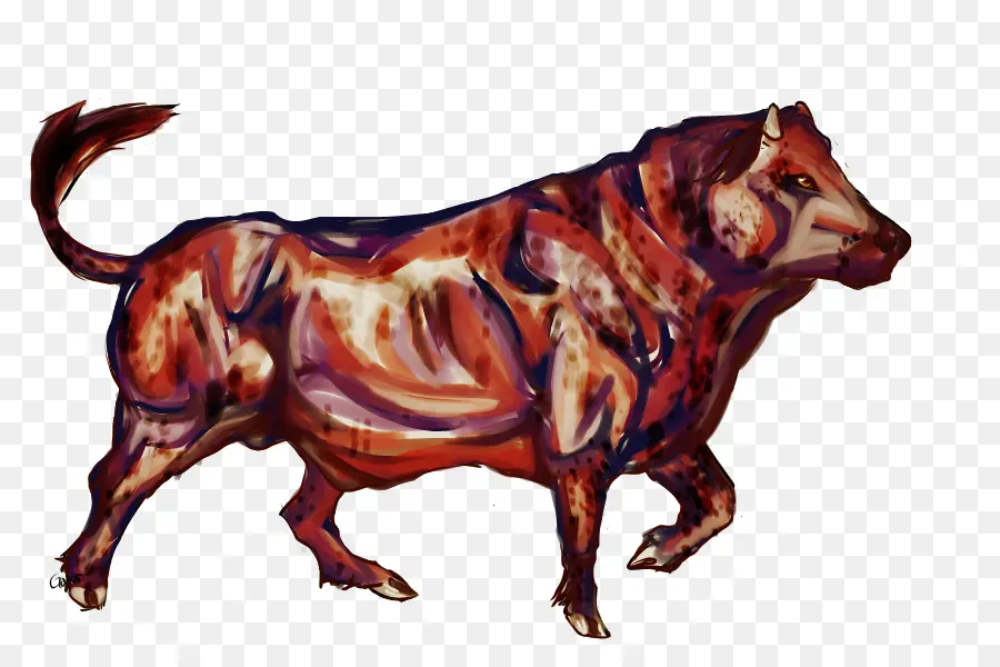 Ilustración De Toro，Toro PNG