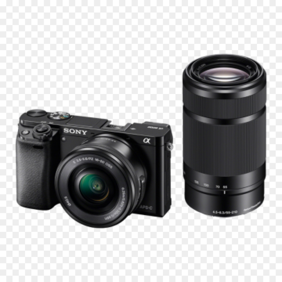 Sony α6000，Mirrorless Interchangeablelens Cámara PNG