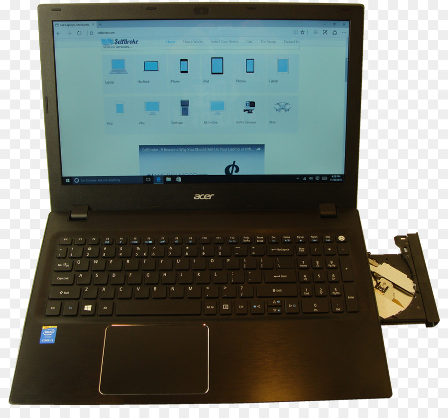 Netbook，Hardware De La Computadora PNG