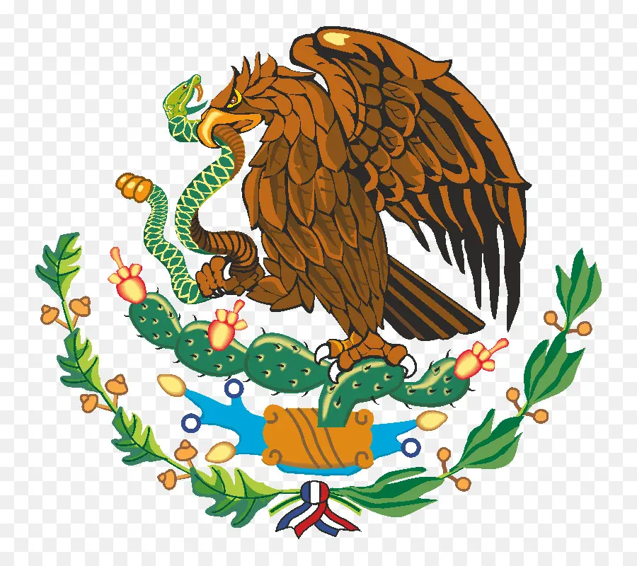 Emblema De La Bandera Mexicana，Águila PNG