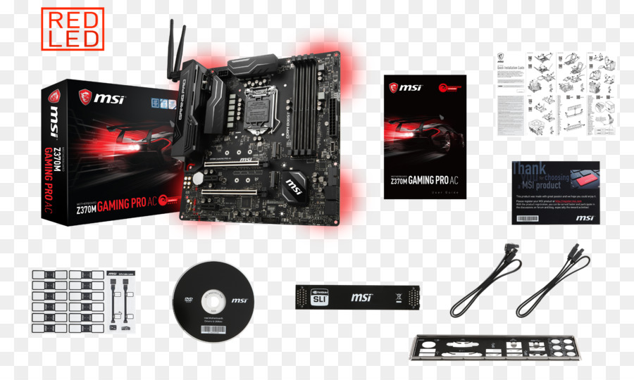 Intel，Placa Base Msi Z370m Juego Pro De Ca De La Pc De La Base De Intel 1151v2 Forma Fac PNG