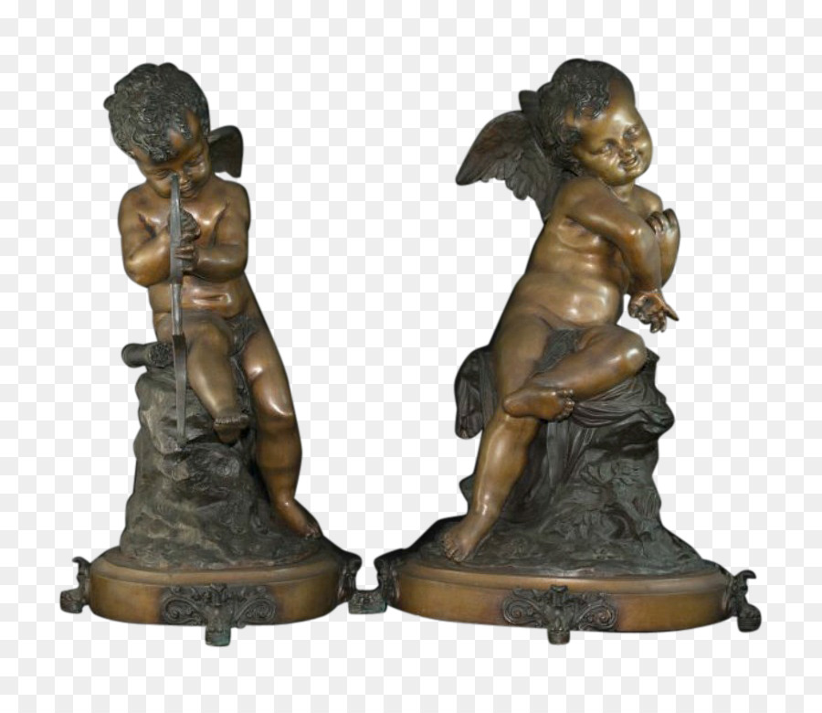 Escultura De Bronce，Querubín PNG