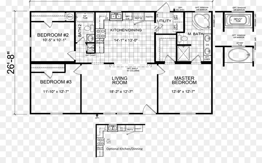 Planta Baja，Plan De Casa PNG