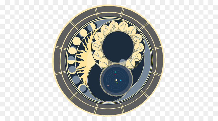 Reloj Astronómico，La Astronomía PNG