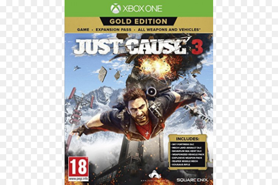 Just Cause 3，Video Juego PNG