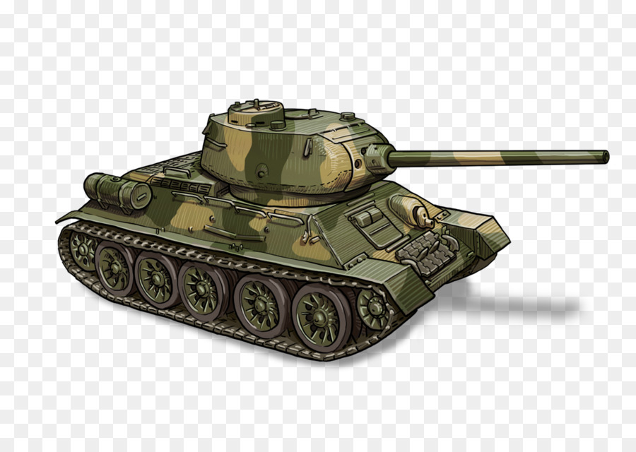 World Of Tanks，T34 PNG