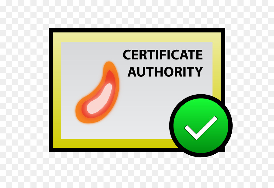 Certificado De La Autoridad De，Certificado De Clave Pública PNG