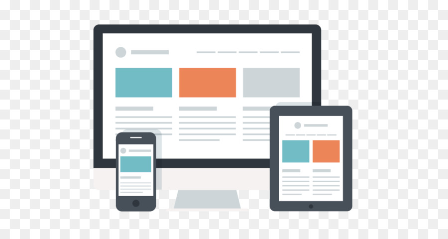 Desarrollo Web，El Diseño Web Responsivo PNG
