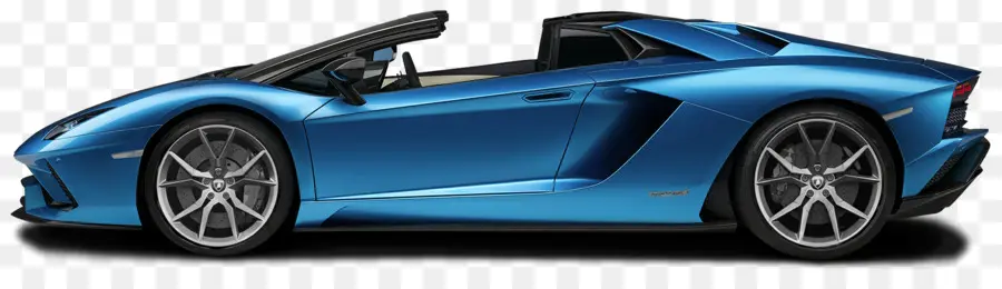 Coche Deportivo Azul，Convertible PNG