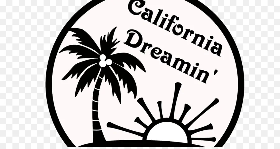 Logotipo De California Dreamin'，California PNG