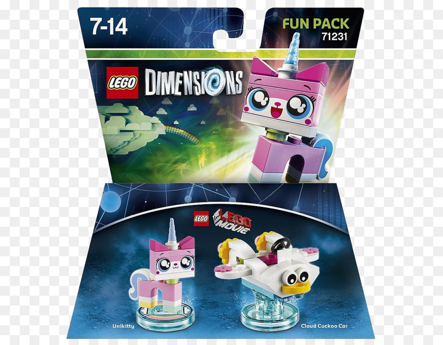 Dimensiones De Lego，Princesa Unikitty PNG