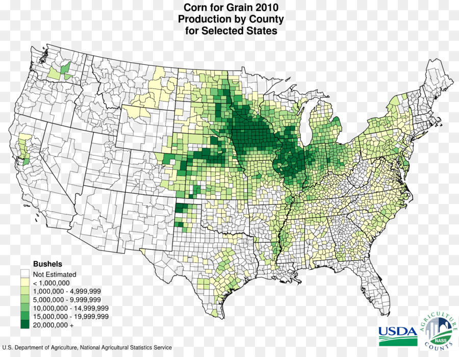 Estados Unidos Departamento De Agricultura De，El Cinturón De Maíz PNG