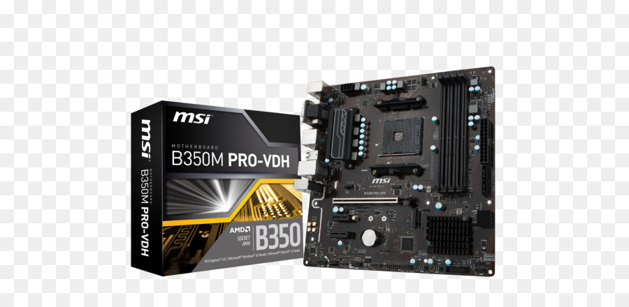 Socket Am4，Msi B350m Provdh PNG