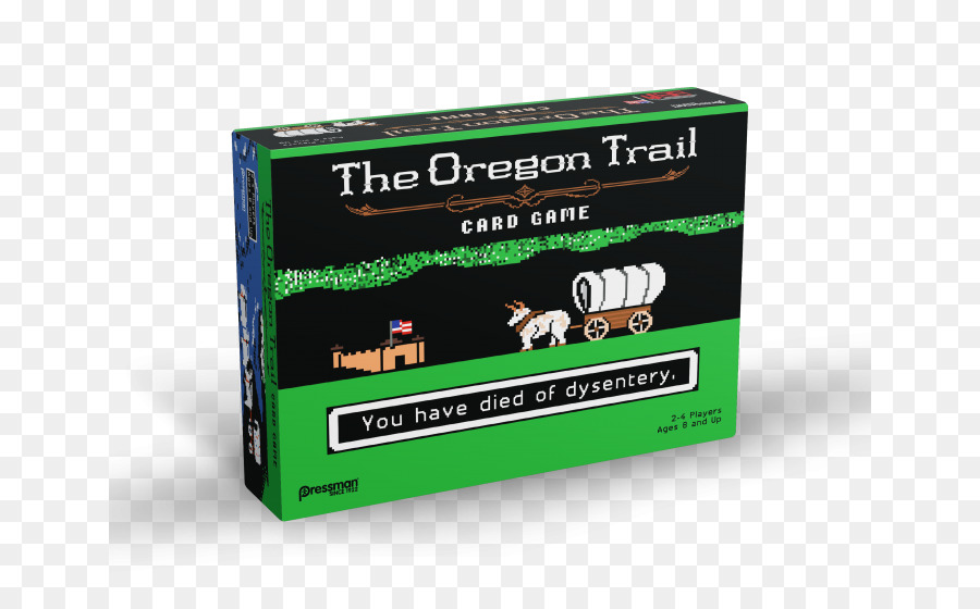 Oregon Trail，Pressman Toy La Ruta De Oregón Juego De Cartas PNG