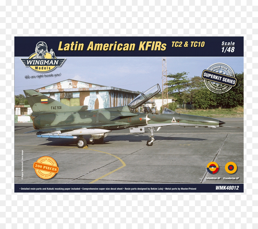 Aviones De Combate，Iai Kfir PNG