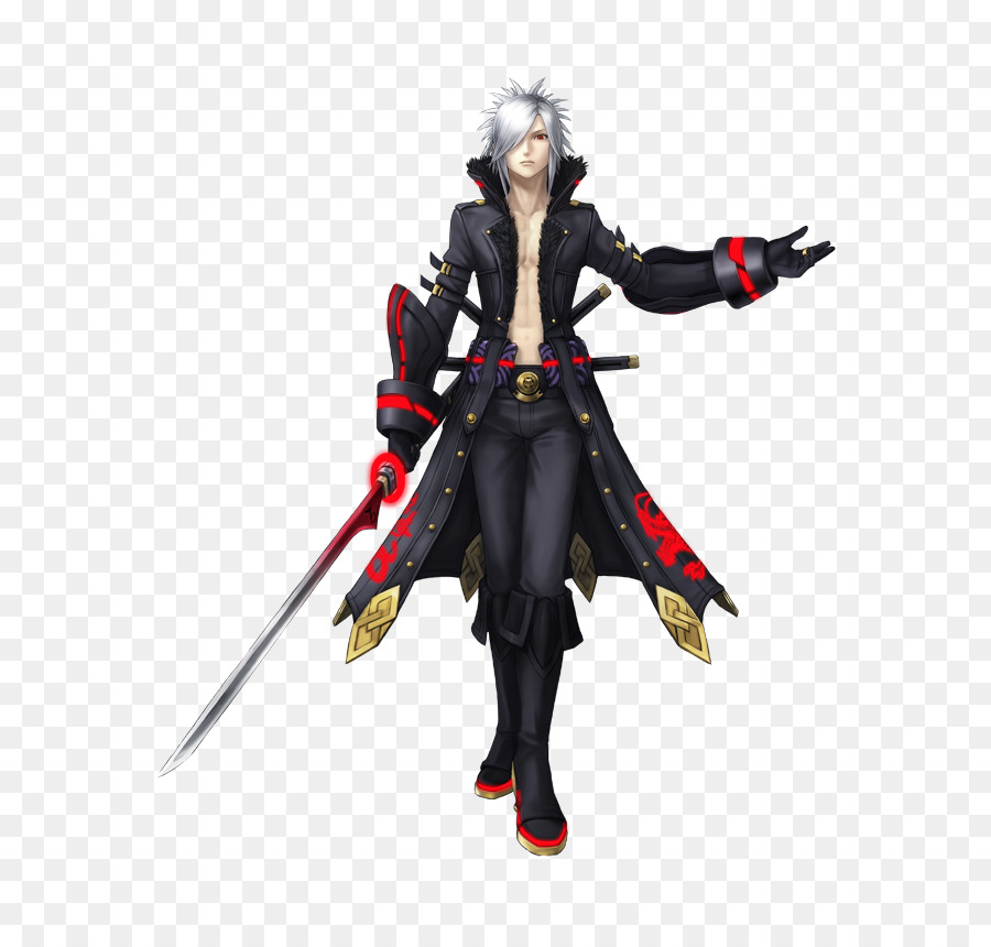 Personaje Animado，Espada PNG