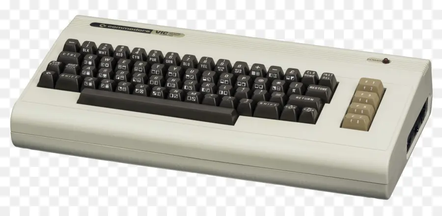 Commodore Vic20，Teclados Numéricos PNG