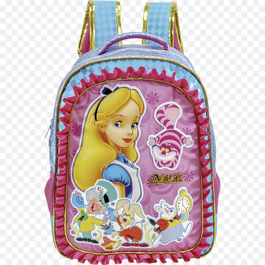 Alicia En El País De Las Maravillas Mochila，Niños PNG