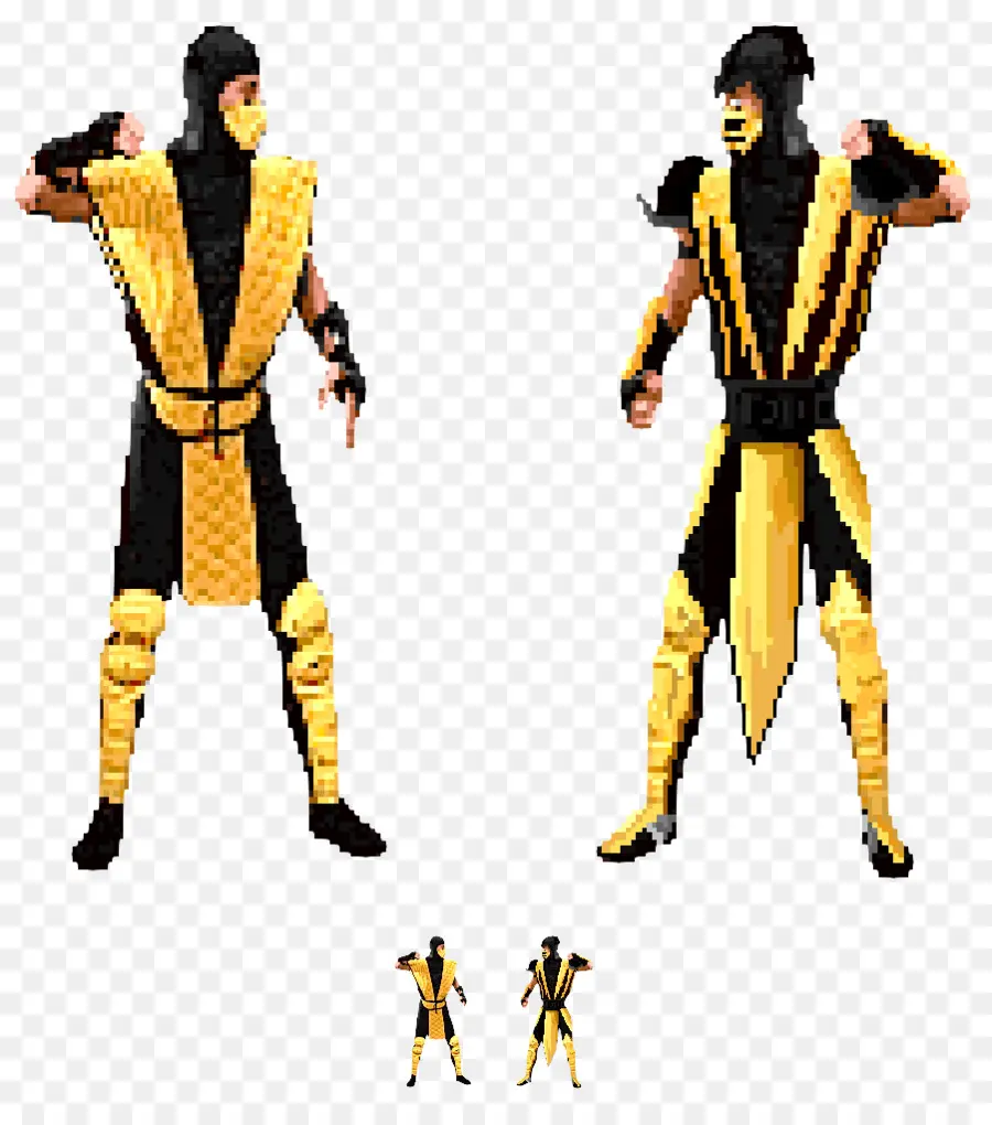 Mortal Kombat Ii，Escorpión PNG