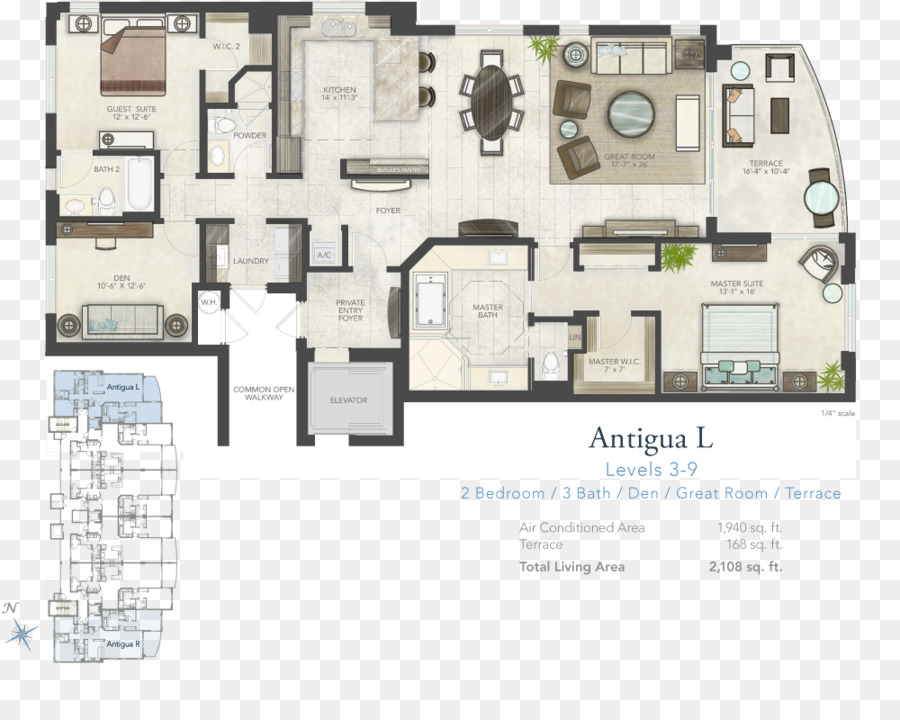 Plan De Piso，Agua Club De Snell Isla PNG