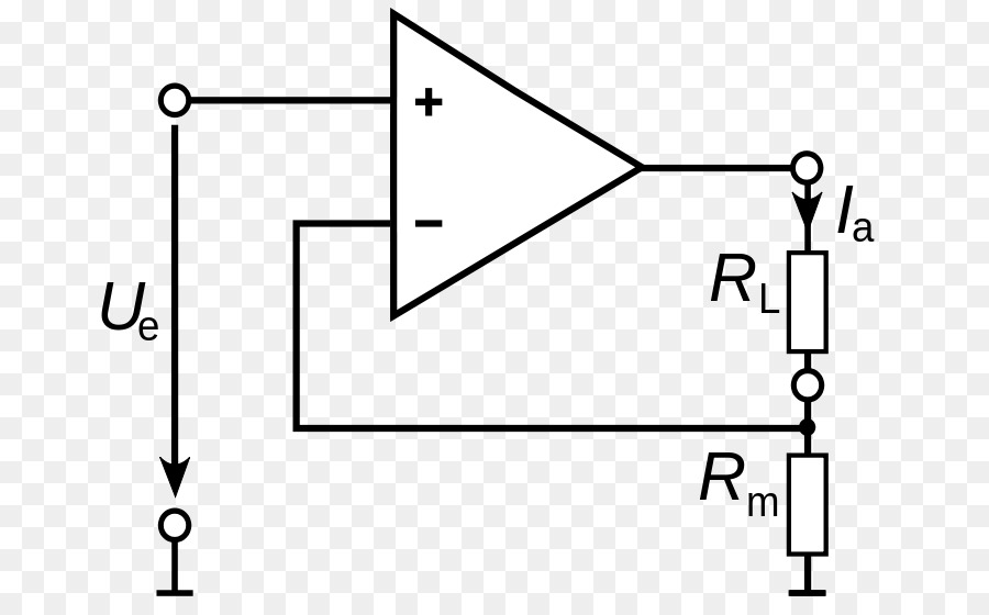 Circuito Electrónico，Amplificador Operacional PNG