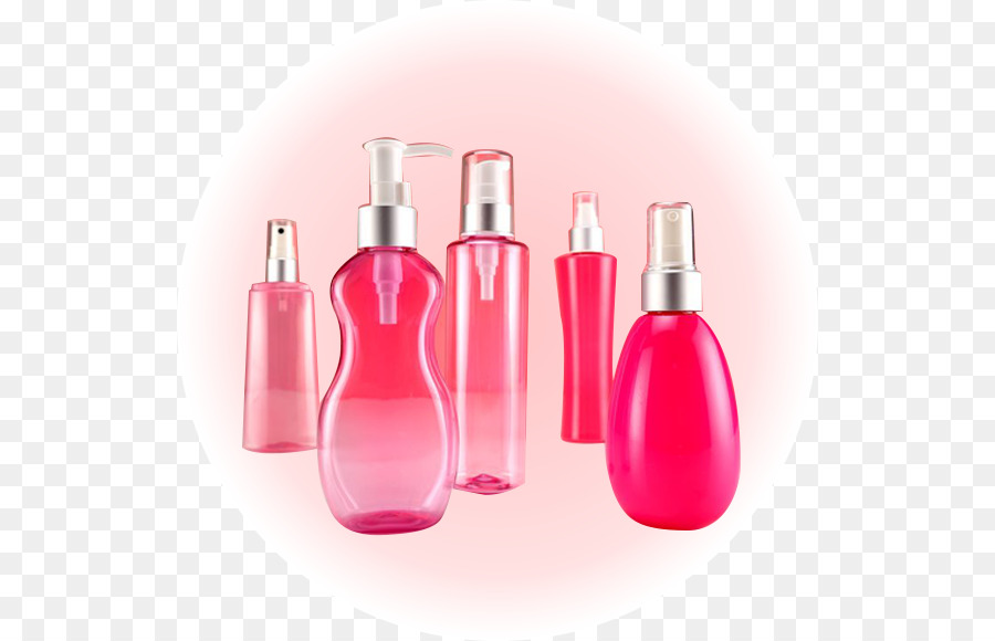 Botellas Rosas，Productos Cosméticos PNG