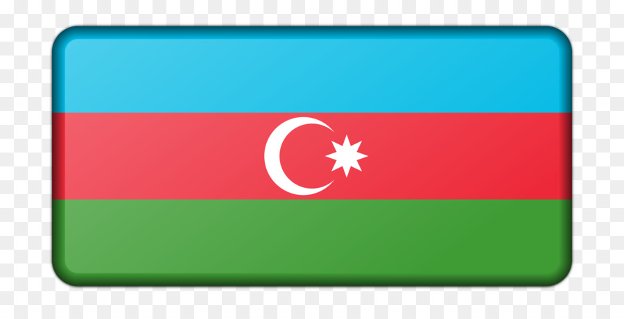 Azerbaiyán，Bandera PNG