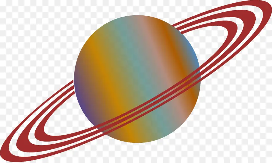 Planeta Pastel，Saturno PNG