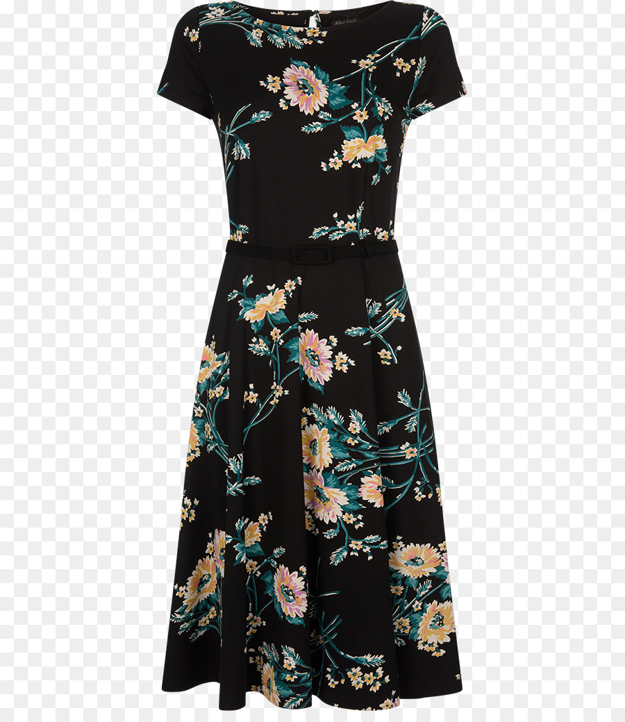 Vestido De Flores，Ropa PNG