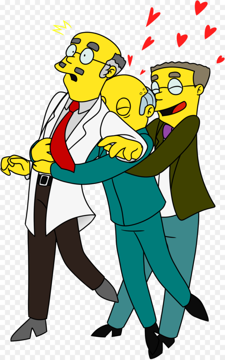 Waylon Smithers，Mr Burns PNG