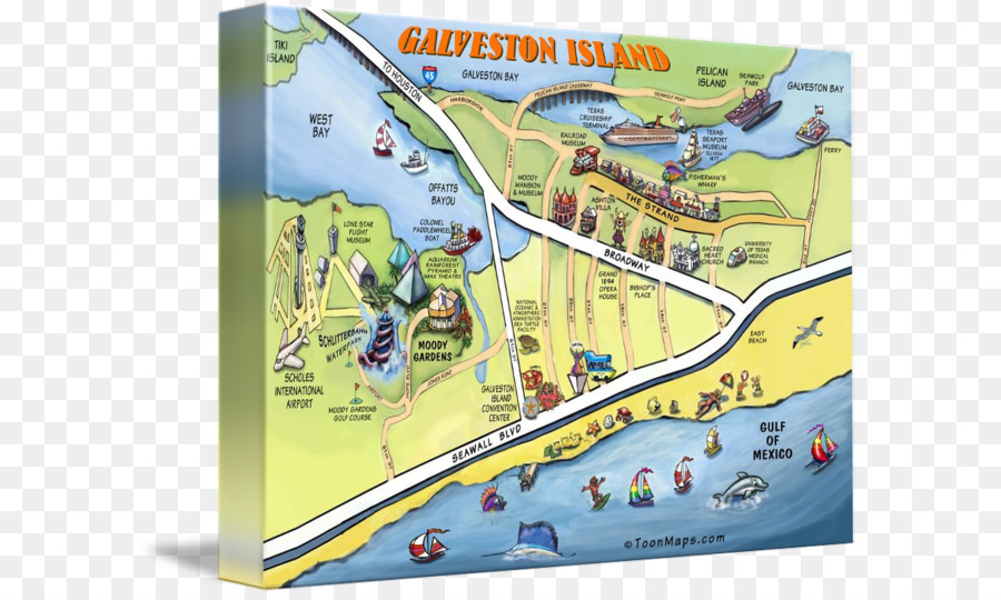 Galveston，Viajes PNG