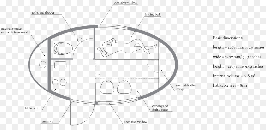 Ecocapsule，Casa PNG