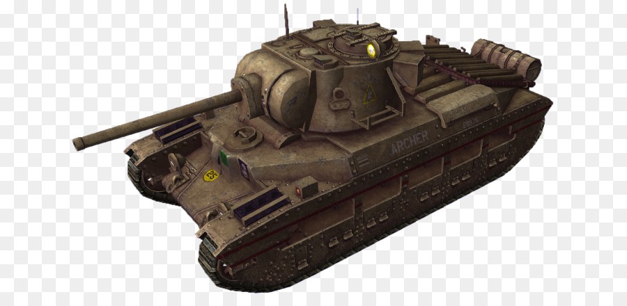 Churchill Tanque，Propulsión De Artillería PNG