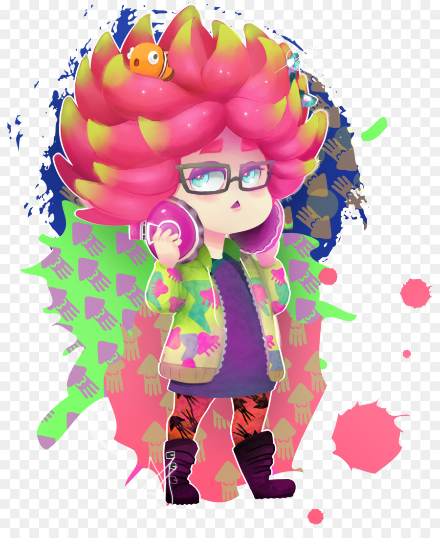 Splatoon，Moe PNG