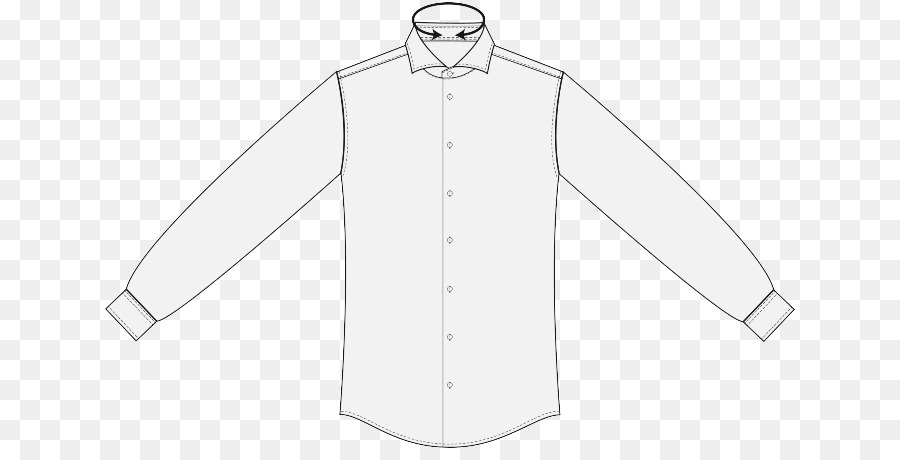 Camisa De Vestir，Collar PNG