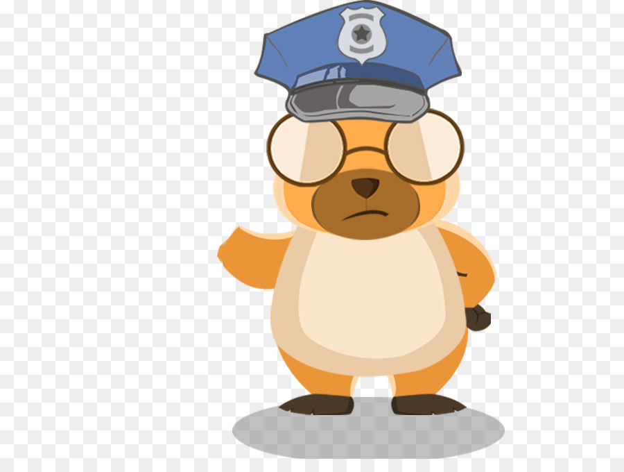 Lindo Oso，Sombrero De Policía PNG