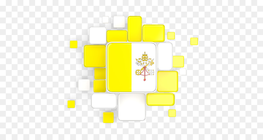 Ciudad Del Vaticano，Bandera De La Ciudad Del Vaticano PNG